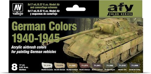 Vallejo Soviet Afv WWII Camo Colors Paint in Saudi Arabia
