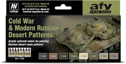 Vallejo Soviet Afv WWII Camo Colors Paint in Saudi Arabia