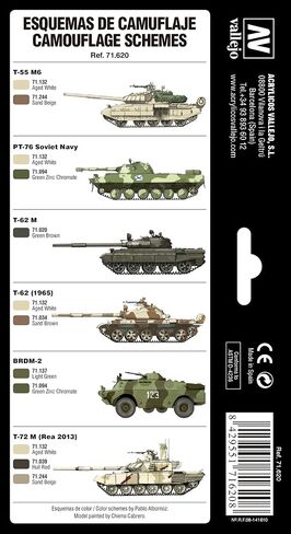 Vallejo Soviet Afv WWII Camo Colors Paint in Saudi Arabia