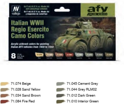 Vallejo Soviet Afv WWII Camo Colors Paint in Saudi Arabia