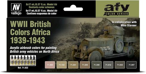 Vallejo Soviet Afv WWII Camo Colors Paint in Saudi Arabia