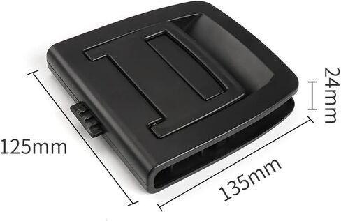 Car Rear Luggage Trunk Lid Boot Mat Floor Carpet Switch Latch Handle Fit for BMW X5 X6 E70 E71 E72 F15 F16 5GT F07 51479120284 Tailgate Lock(Model A Black) (Model B Black) in Saudi Arabia