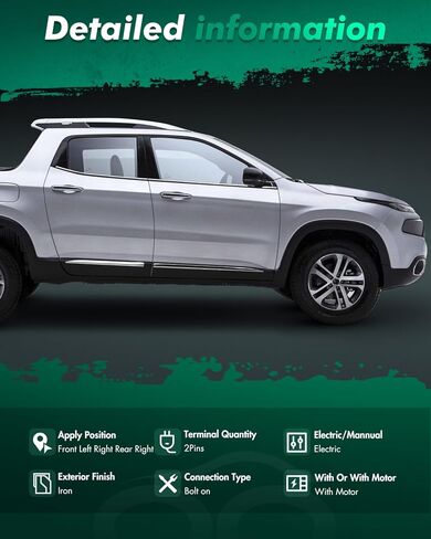 محرك منظم نوافذ الطاقة الأمامي الأيمن من SCITOO مناسب لـ 2005-2010 لكرايسلر 300، 2006-2010 لدودج للشاحن، 2005-2008 لدودج لماغنوم، 2010 لسيارة لاند روفر لسيارة رينج روفر، 742-319 in Kuwait