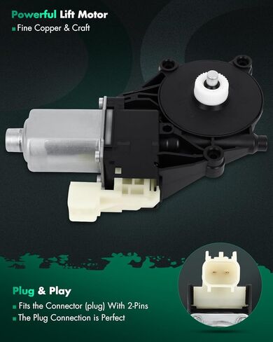 محرك منظم نوافذ الطاقة الأمامي الأيمن من SCITOO مناسب لـ 2005-2010 لكرايسلر 300، 2006-2010 لدودج للشاحن، 2005-2008 لدودج لماغنوم، 2010 لسيارة لاند روفر لسيارة رينج روفر، 742-319 in Kuwait
