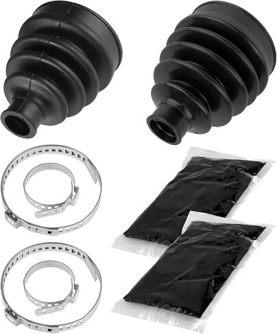 مجموعة Caltric Front Axle Inner Inner CV Boot Kit متوافقة مع Can-Am Outlander 400 4x4 XT 2006-2012 in Saudi Arabia