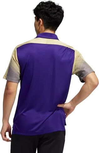 Adidas Washington Huskies NCAA Men's Polo Golf Shirt, Purple in Saudi Arabia
