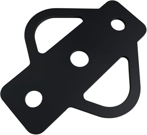 مقطورة مقطورة 3-way محول الصلب Hitch Hitiver Mount مع الترباس لجرار جولف Garden Garden جرار ATV العشب مسطح السحب السحب جبل (أسود) in Kuwait
