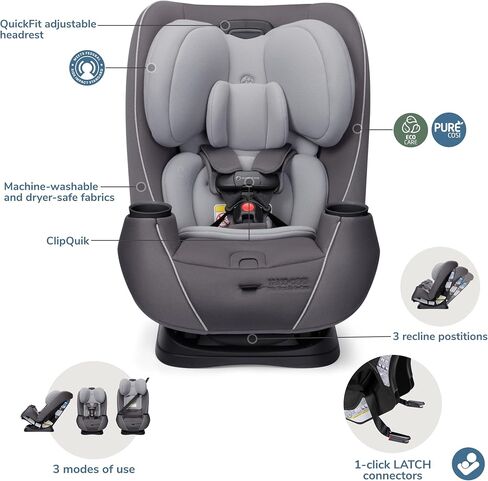 Maxi-Cosi Pria Max 3-in-1 Convertible Car Seat, Nomad Blue, One Size in Saudi Arabia