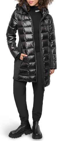 DKNY Women's Scuba-Side Light-Weight Puffer in Saudi Arabia