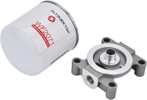 WF2071 204163S Coolant Filter with Filter Base Compatible with Freightliner International Peterbilt model，For Cummins ISL ISC ISB ISX For Caterpillar C16 C15 C13 C12 Engine in Saudi Arabia