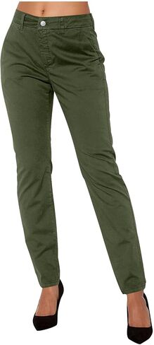 Womens Dress Pants Tretchy Pull On Straight Leg Business Casual Trousers Dressy Slacks Dress Pants for Office Work in Saudi Arabia