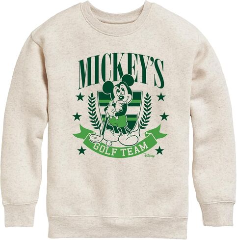 Disney - Mickeys Golf Team - Toddler & Youth Crewneck Fleece Sweatshirt in Saudi Arabia