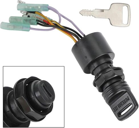 2Pack Ignition Key Switch for Outboard 87-17009A2 in Saudi Arabia