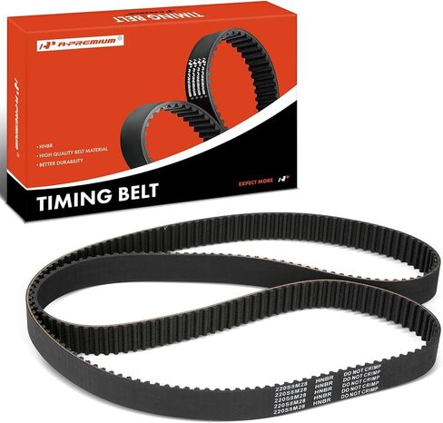A-Premium Engine Timing Belt Compatible with Jeep KJ Series Liberty 2005 2006, 2.8L in Saudi Arabia