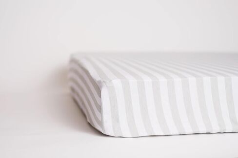 NODNAL CO. Fitted Crib Sheet - 100% Cotton for Baby Girl/Boy Nursery Bedding - Gender Neutral Patterns and Colors - Unisex for Standard Baby or Toddler Crib Mattress (I Love You) in Kuwait