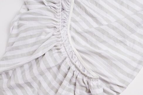 NODNAL CO. Fitted Crib Sheet - 100% Cotton for Baby Girl/Boy Nursery Bedding - Gender Neutral Patterns and Colors - Unisex for Standard Baby or Toddler Crib Mattress (I Love You) in Kuwait