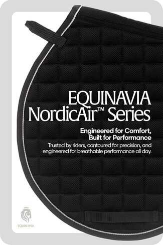 Equinavia Svalbard NordicAir All Purpose Saddle Pad | Breathable Micromesh | Contoured Shape in Kuwait