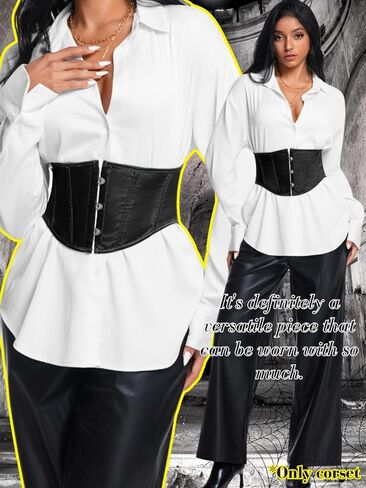 Women's Satin Underbust Corset Belt, Renaissance Elegant Waist Cincher, Front Hook & Lace-Up for Perfect Curves in Saudi Arabia