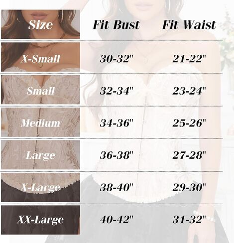 Corsets Top for Women Lace up Boned Overbust Corset Bustier Tops Floral Vintage Corsets Shapewear Lingerie in Kuwait