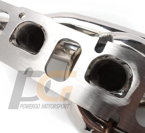 رؤوس العادم Shorty مشعب 304 مصقول من الفولاذ المقاوم للصدأ لذاكرة الوصول العشوائي 1500 2500 3500 بيك آب شاحنة 5.7L V8 HEMI 2003-2008 in Kuwait