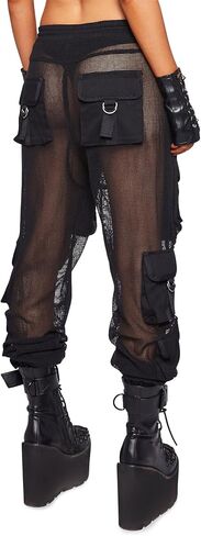 Dolls Kill Complex Nights Fishnet Cargo Pants in Saudi Arabia