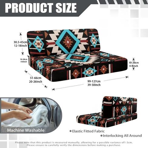 RV Sofa Seat Slipcovers Fashion Camper Cushion Slipcover Stretch Easy تركيب ديكور العربة تشمل غطاء مقاعد البدل in Kuwait