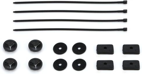 Part Synergy Replacement for Electric Fan Mount Kit Push Through Radiator Style Nylon Black Direct Fit in Saudi Arabia