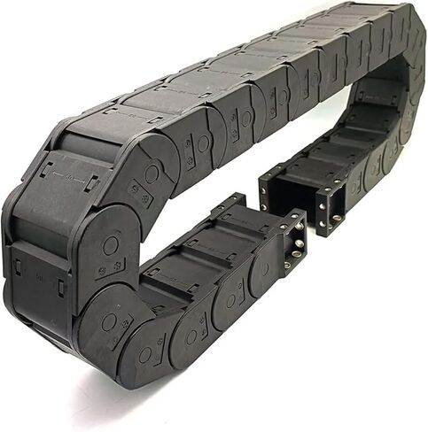 Transmission Chain 30 Series 1 Meter Plastic Drag Chain Closed Type Open On Both Sides Cable Protection Engineering Nylon Towline Transmission Chain(R150,30x57 mm) in Saudi Arabia