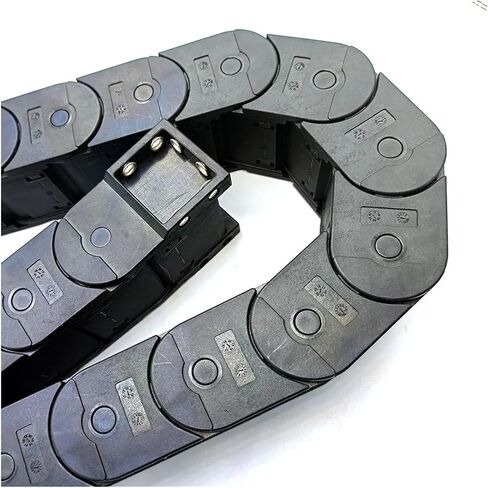 Transmission Chain 30 Series 1 Meter Plastic Drag Chain Closed Type Open On Both Sides Cable Protection Engineering Nylon Towline Transmission Chain(R150,30x57 mm) in Saudi Arabia