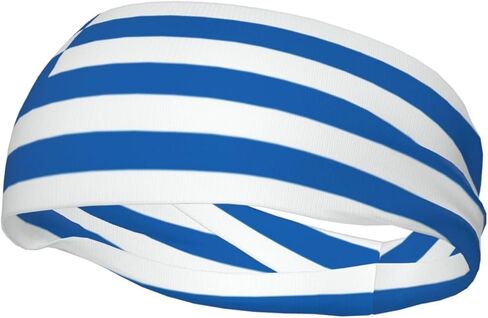 Cute Flag Sweatbands Sports Headbands for Women Men Headband Hair Band for Running, Cycling, Yoga,Gym in Saudi Arabia