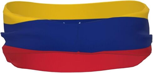 Cute Flag Sweatbands Sports Headbands for Women Men Headband Hair Band for Running, Cycling, Yoga,Gym in Saudi Arabia