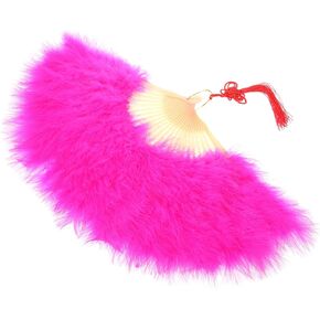 Wedding Bride Fan Elegant Plume Handheld Fan for Makeup Weddings Parties Dances and Photography Lightweight and Portable Bridal Favor Deep in Saudi Arabia