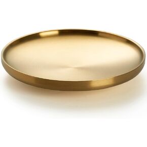7.5 INCH Small Key Bowl for Entryway Table, Decorative Bowl for Keys, Catch All Bowl, Home Decor Accents (Gold) in Kuwait
