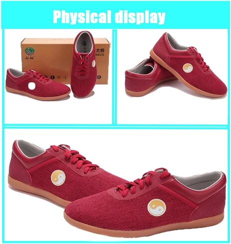 Professional Martial Arts Shoes，Unisex Taekwondo Shoes Lightweight Boxing Kung Fu Tai Chi Sport Gym Shoes with Carry Bag for Children Adults，， in Saudi Arabia