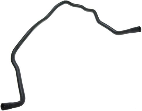 KarParts360 For Volkswagen Golf 1999 00 01 02 03 2004 HVAC Heater Hose | Reinforced Rubber | Black | Excluded Clamps | Excluded Spring | Molded in Saudi Arabia