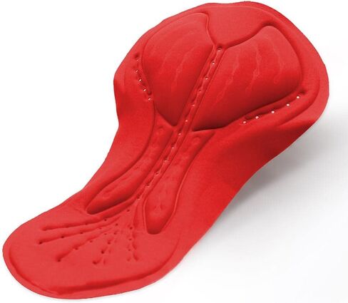 Cycling Gel Pad Cushion for Bike Shorts Underwear Padded Hip Protector Red 13.6 Inch Length 21mm Thick in Saudi Arabia