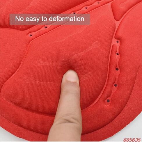 Cycling Gel Pad Cushion for Bike Shorts Underwear Padded Hip Protector Red 13.6 Inch Length 21mm Thick in Saudi Arabia