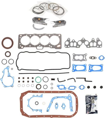 MA-4216957572-2 Full Gasket Set Bearings Rings Compatible With/For 86-88 Chevrolet Nova Toyota Corolla 4AC 4ALC in Saudi Arabia