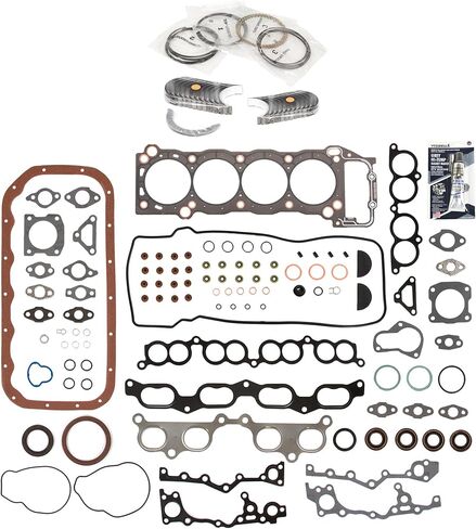 MA-4216957930-4 حلقات مجموعة الحشية الكاملة متوافقة مع/ل 94-04 تويوتا تاكوما T100 4RUNNER 2RZFE 3RZFE in Kuwait