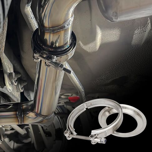 5 إلى 4 '' 't6 flange removed clamp v band kit kit full full full for borg warner s400sxe s475 s480 مع الإسكان in Saudi Arabia