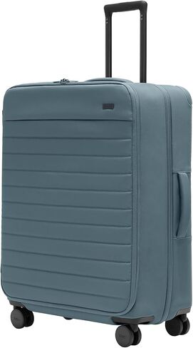 Away Softside Large Checked Suitcase, 29 Inch Lightweight, Expandable Luggage For Men & Women, Durable Nylon Exterior, TSA Approved Lock, Ideal For Trips 2+ Weeks, Coast Blue in Saudi Arabia