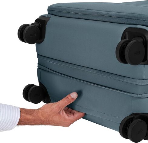Away Softside Large Checked Suitcase, 29 Inch Lightweight, Expandable Luggage For Men & Women, Durable Nylon Exterior, TSA Approved Lock, Ideal For Trips 2+ Weeks, Coast Blue in Saudi Arabia