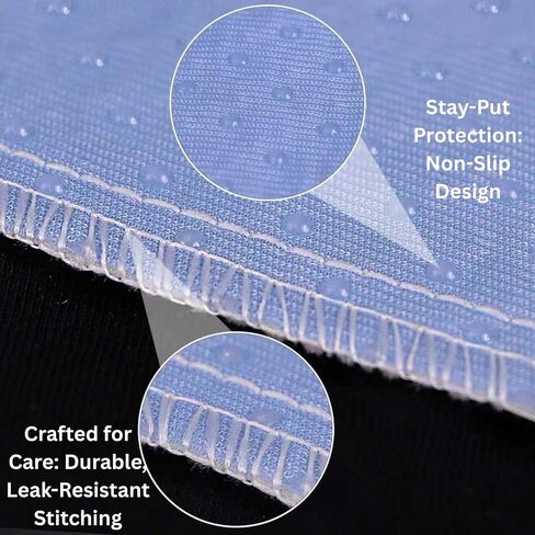 Retrona® Washable Underpads 34" x 36" Pack of 4 Heavy Absorbency Reusable Bedwetting Incontinence Pads for Adults, Kids, & Pets - Waterproof Protective Pad for Bed, Couch, Sofa, Floor (4 Pack - 34x36) in Saudi Arabia