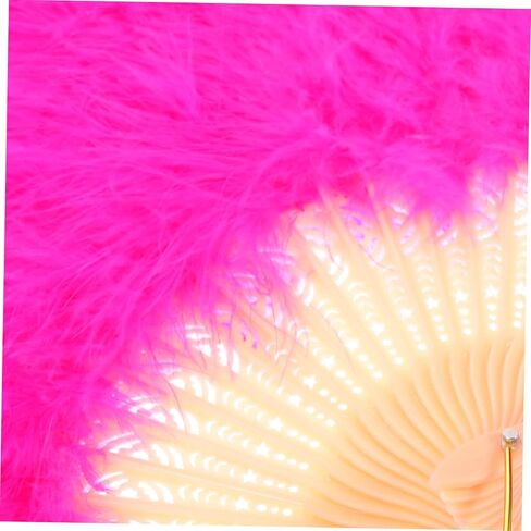 Wedding Bride Decorative Hand Fan Elegant Plume Fan for Stage Performance Bridal Souvenirs and Special Occasions Craftsmanship for Weddings in Saudi Arabia