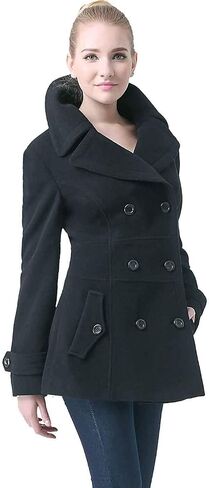 BGSD Women Joann Wool Blend Walking Pea Coat (متوفر أيضًا بحجم زائد و Petite) in Saudi Arabia