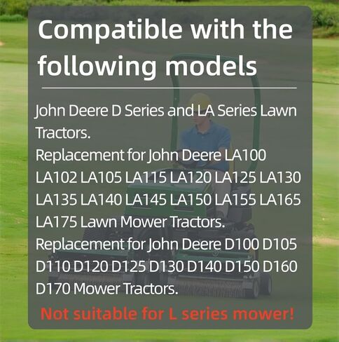 توجيه قطاع التوجيه مجموعة أدوات إعادة البناء المتوافقة مع جون ديري LA100 LA105 LA120 LA130 LA135 LA140 LA150 LA165 ، JOHN DEERE D SERIES LAWN TRACTORS يحل محل# GX21924BLE ، GX20053 ، GX20054 ، GX21994 in Kuwait