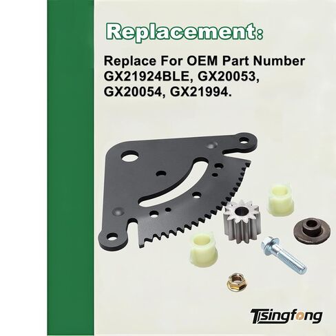 توجيه قطاع التوجيه مجموعة أدوات إعادة البناء المتوافقة مع جون ديري LA100 LA105 LA120 LA130 LA135 LA140 LA150 LA165 ، JOHN DEERE D SERIES LAWN TRACTORS يحل محل# GX21924BLE ، GX20053 ، GX20054 ، GX21994 in Kuwait