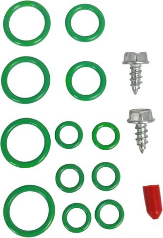 134A AC AC Air Hose Kit W/Fitting & O-Ring متوافق مع Buick Chevrolet Cadillac GMC Wuling Baojun Holden Truck in Kuwait