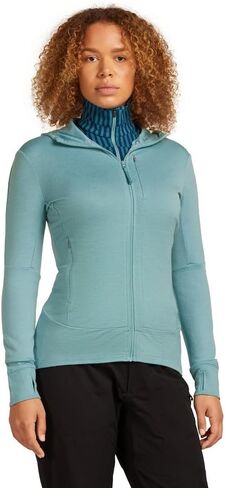 icebreaker Women Merino 260 Quantum Ls Zip Hoodie in Saudi Arabia
