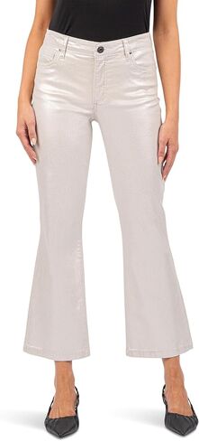 KUT from the Kloth Women's Kelsey High Rise Fab Ab Ankle Flare with Wide Hem in Saudi Arabia